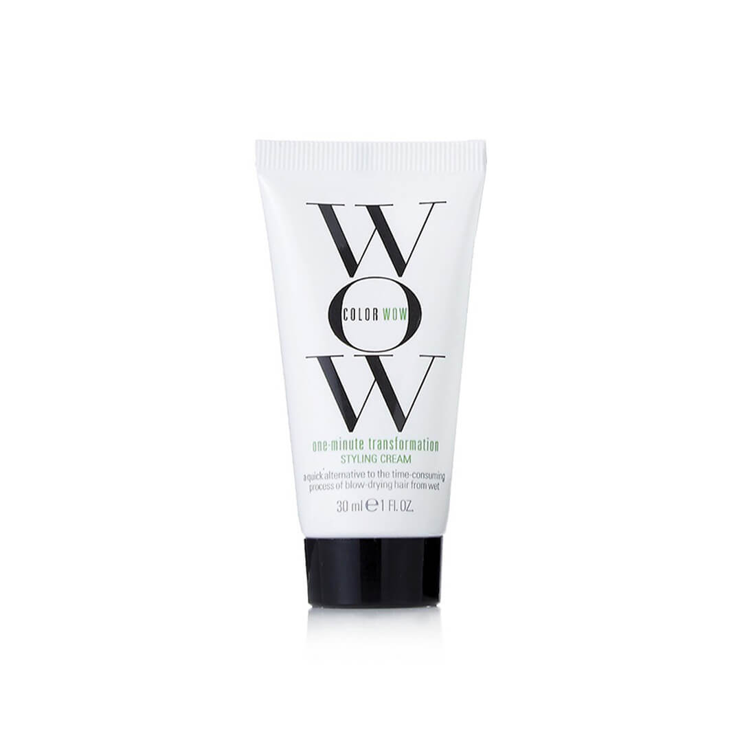 Cohorted Color Wow Beauty Box gift set featuring One-Minute Transformation Styling Cream in a luxurious beauty gift box.